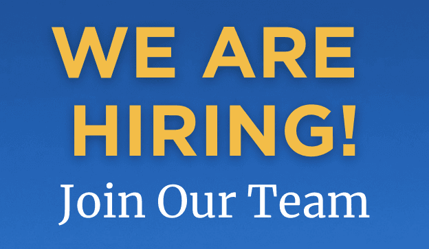 We are hiring! Join Our Team