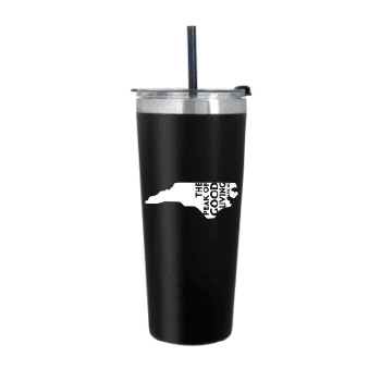 Black Tumbler 24 oz