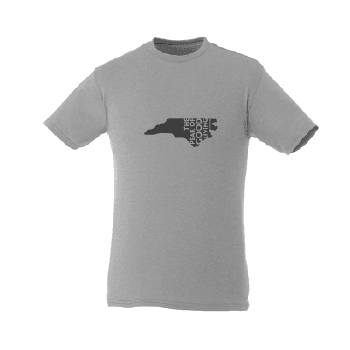 Mens light grey tee