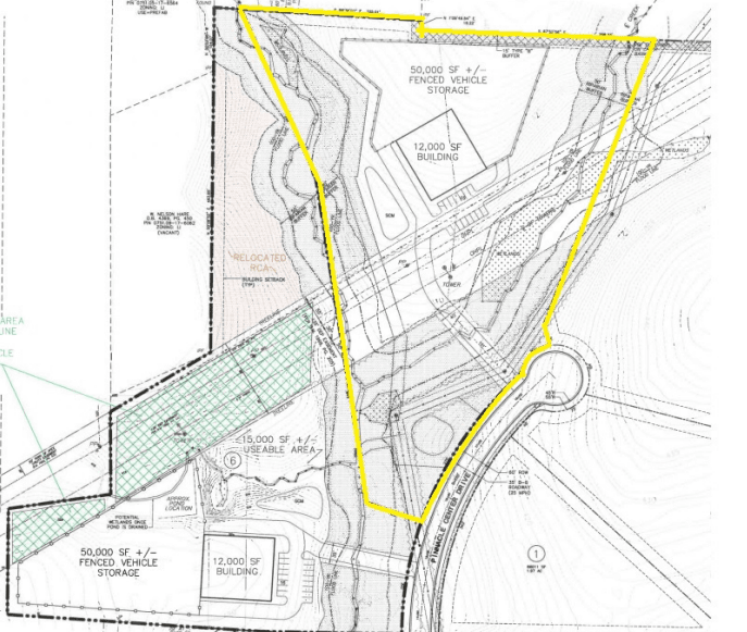 Pinnacle Park lot concept plan
