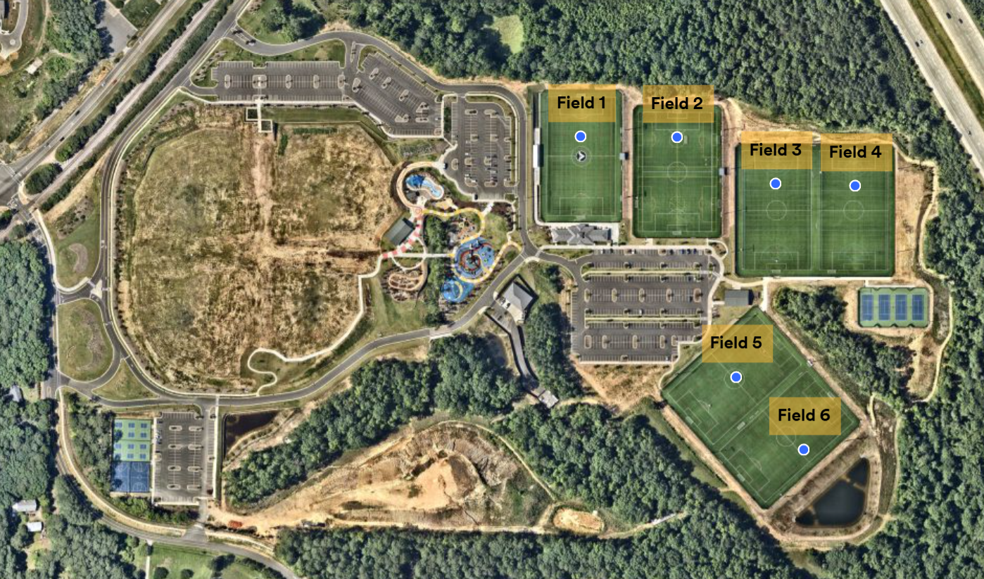 Pleasant Park Field Map