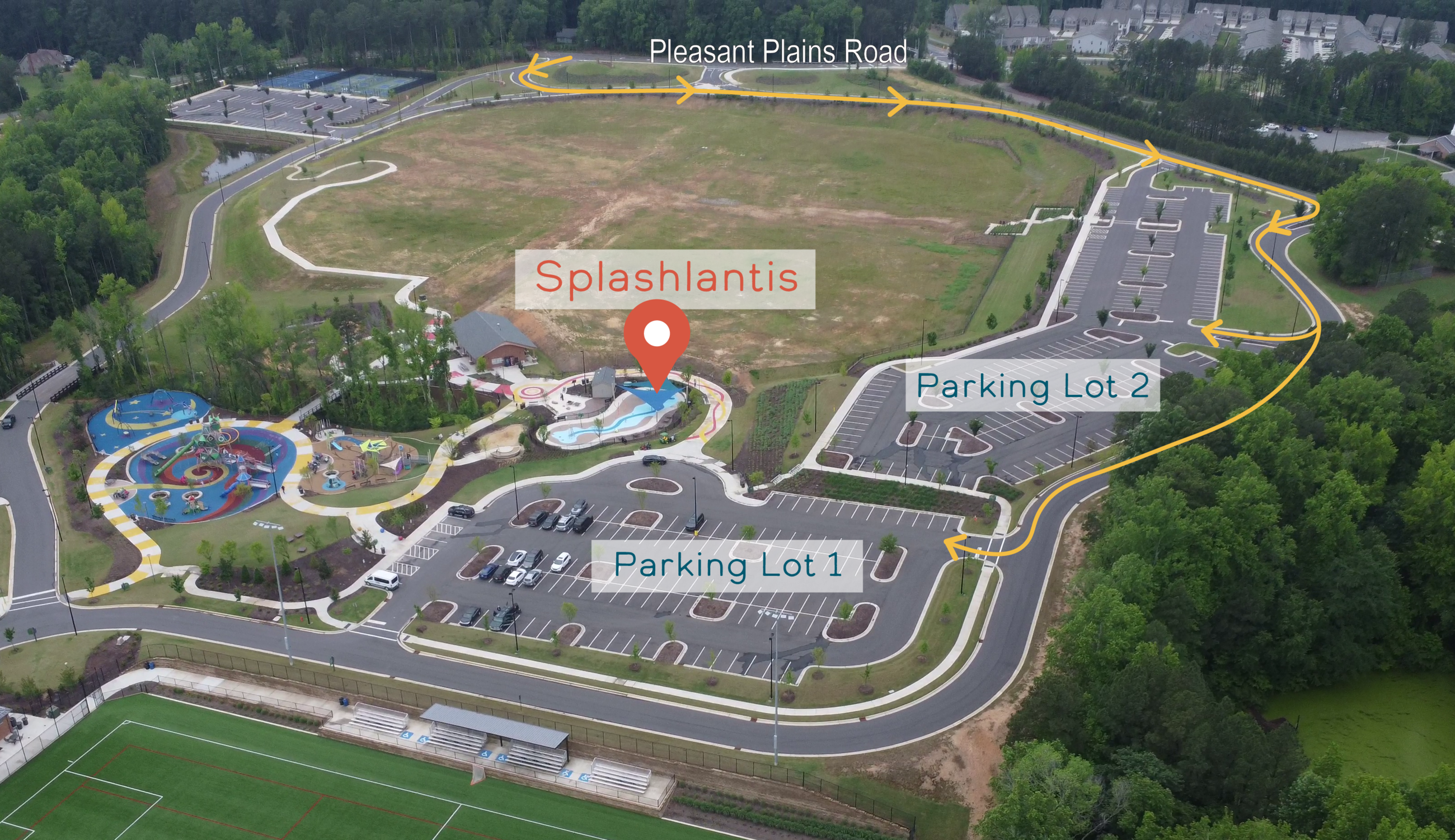 Splashlantis Parking Area
